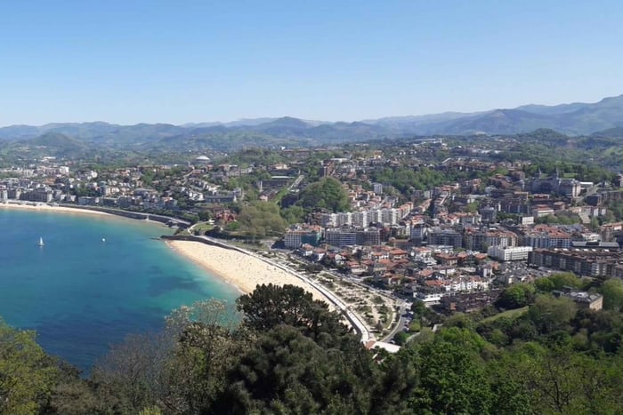 San Sebastian: Excursão a pé particular com vistas panorâmicas