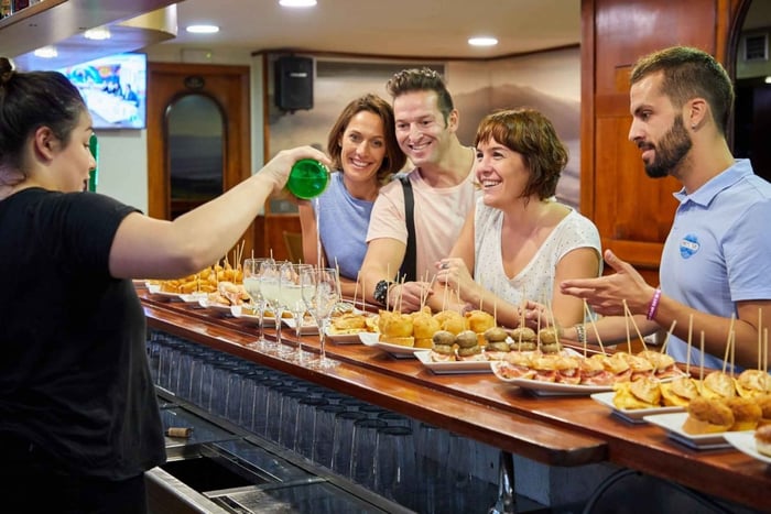 Guided Pintxo Tour with 4 Wines and 1 Cider