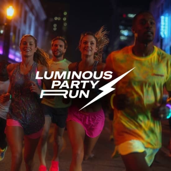 Luminous Party Run: Познакомьтесь с новыми людьми на ночном забеге в стиле неона