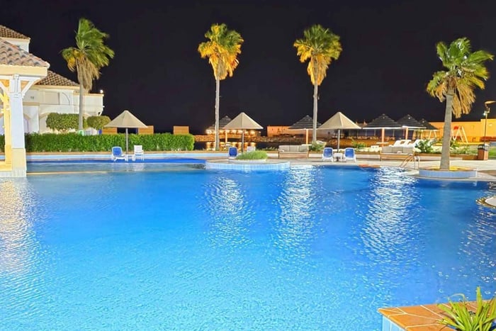Dagspass til Move On Beach i Al Khobar med basseng, strand og måltid