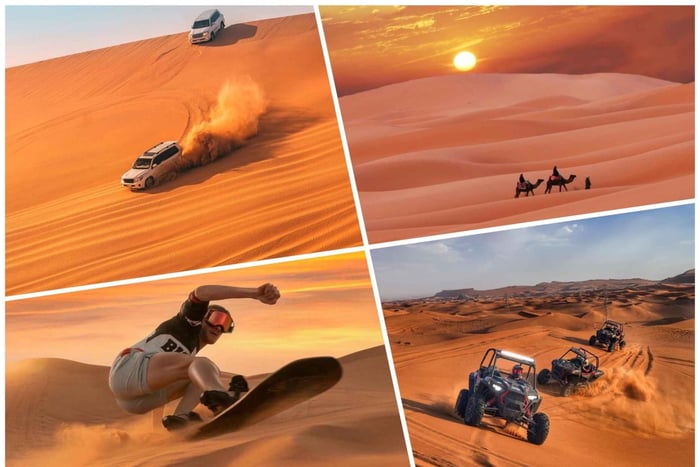 Doha: woestijnsafari, quad/ATV, kamelenrit, sandboarden