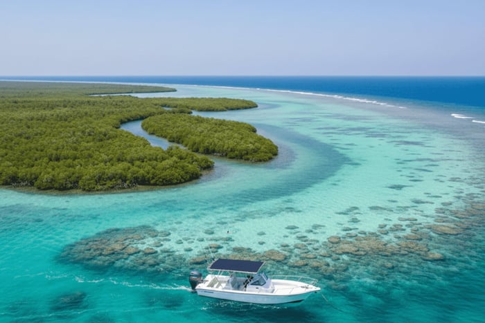 Jazan: Farasan Islands – Private Boat & Turquoise Swimming