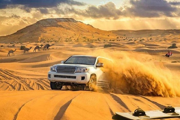 Riyad: woestijnsafari door de rode zandduinen met 4x4-rit