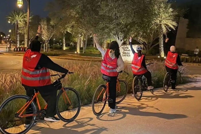Riyadh: Wadi Hanifa – Guidad cykeltur för kvinnor
