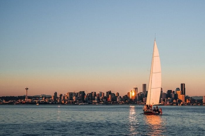 Seattle's Original Sunset Sail (Est. 1984) - 70ft Boat - BYOB