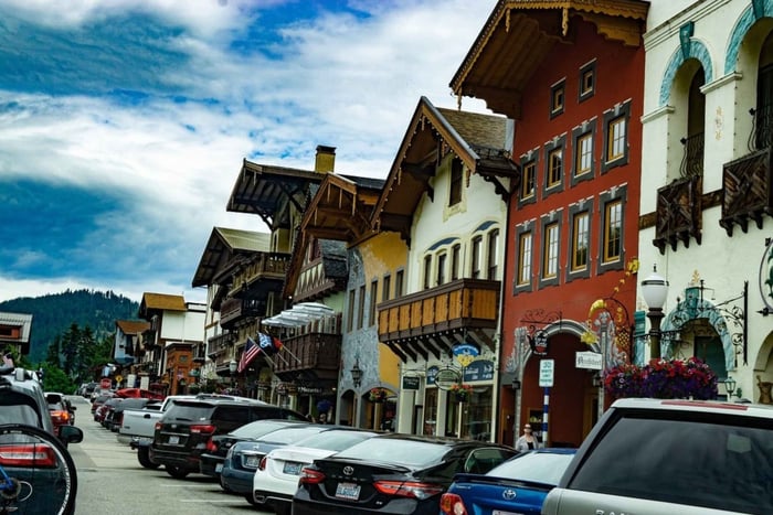Desde Seattle Excursión de un día al Pueblo Alpino Bávaro de Leavenworth