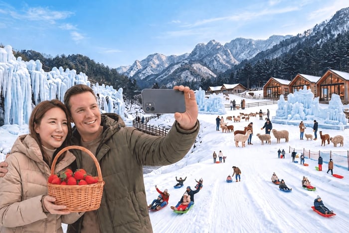 Eobi Valley, Sledding, Strawberry Picking, and Sheep Ranch