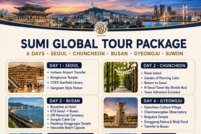 From Seoul - 6-Day South Korea Highlights Tour with Hotels