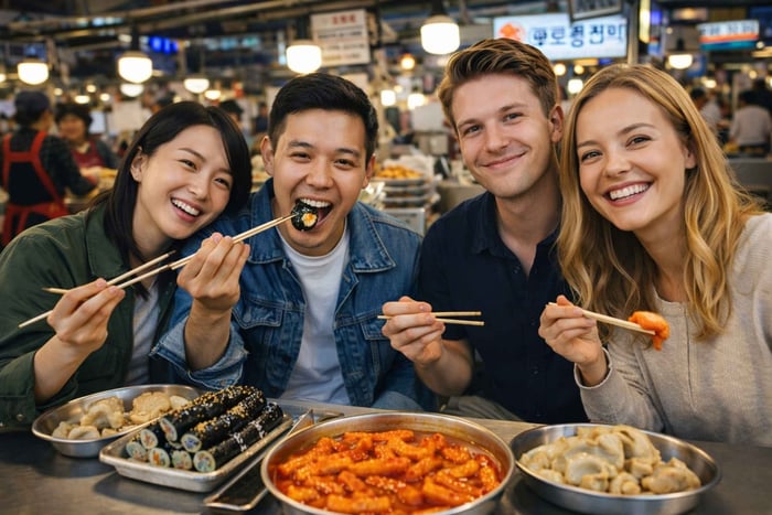 Gwangjang Market Street Food & Makgeolli Tour