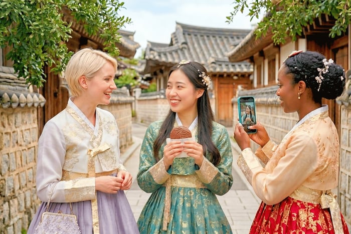 Jeonju Hanok Village and Hanbok Experience from Seoul