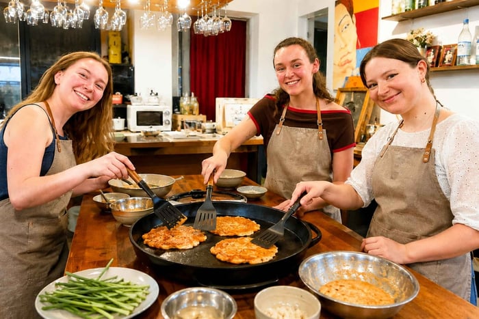 Kimchi Dishes Cooking Class with Rice Wine Pairing