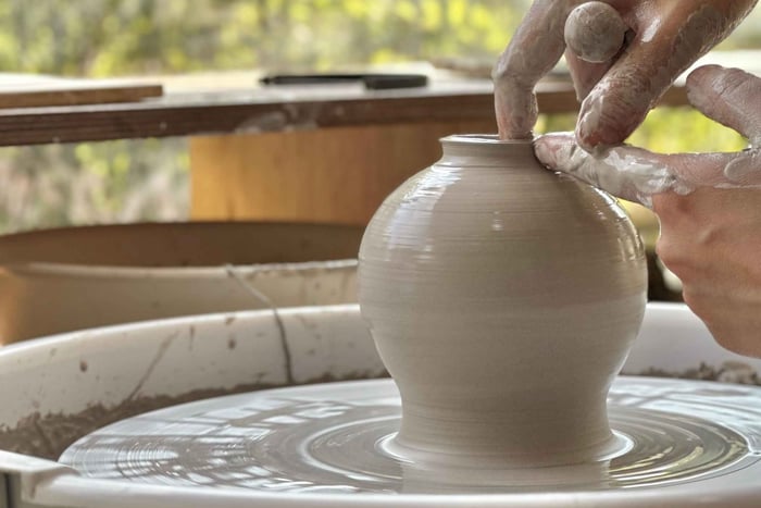 Koreaanse workshop maankruikpottenbakken met thee en muziek