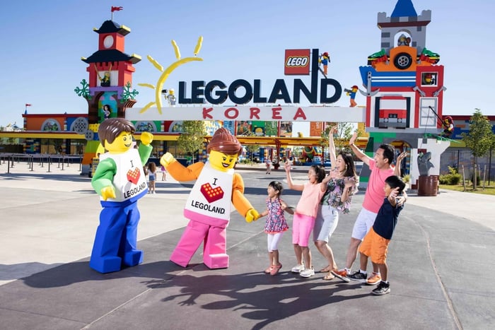 Seul: Entrada para LEGOLAND com transporte (bicicleta ferroviária opcional)