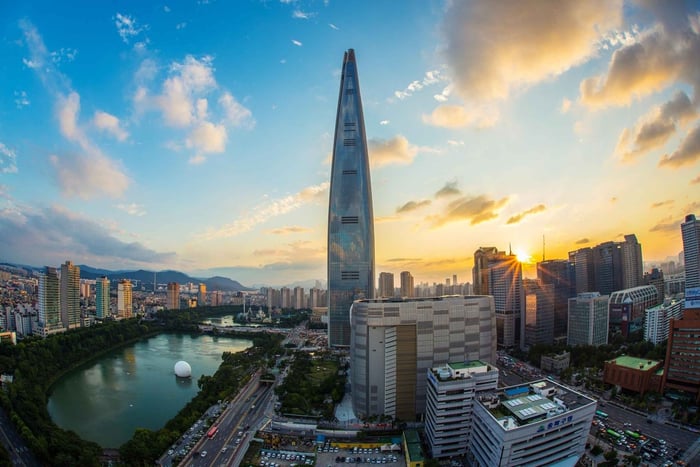 Séoul : billet pour l'observatoire de la Lotte World Tower