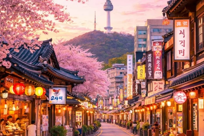 Private Tour: Bukchon, Palace & Gwangjang Market