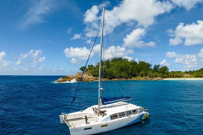 Anse Royale katamaraaniristeily