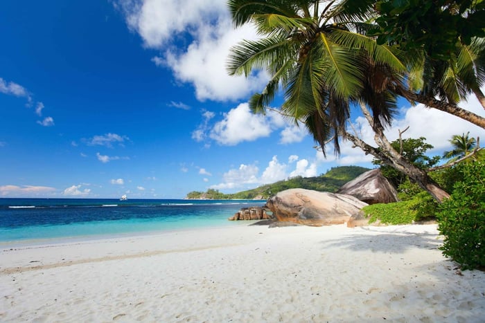 Tropisk strand-eventyrtur