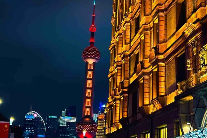 Szanghaj: Wycieczka po Bund i Nanjing Rd z biletem na show Romance