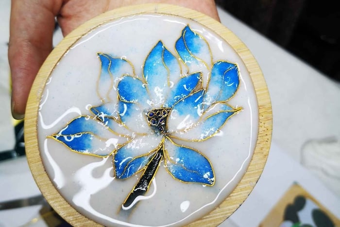 workshop cloisonné-emaille onderzetters