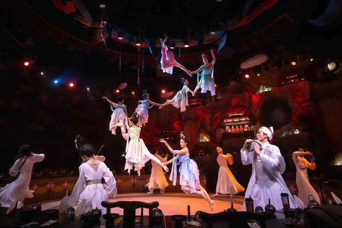 Shanghai : dîner-spectacle sur le thème de Dunhuang avec costumes