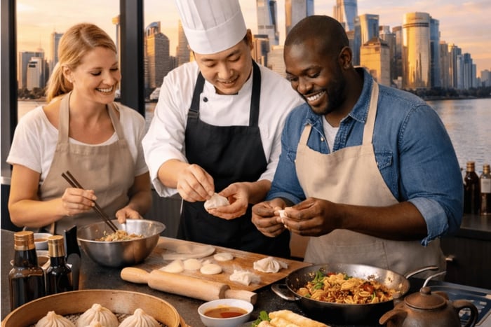 Food-Making Class and M50 Art District Tour