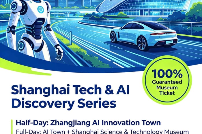 Tour guiado sobre tecnología y descubrimiento en profundidad de la IA en Shanghái con recogida