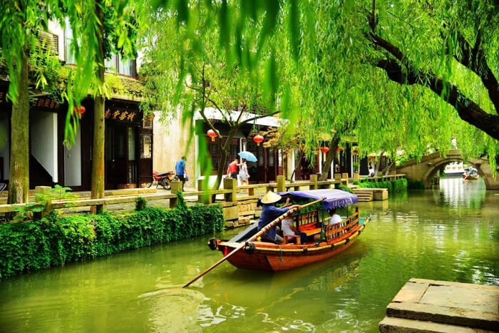Suzhou och Zhujiajiao Privat guidad dagsutflykt från Shanghai