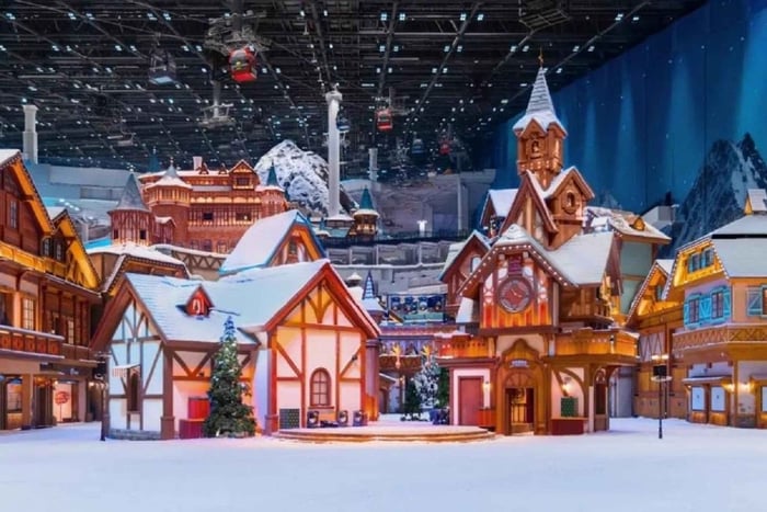 Szanghaj: Yaoxue Ice & Snow World i aquapark