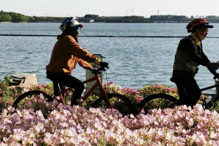 Zhujiajiao Water Town & Yuandang Lake Cycling Trip