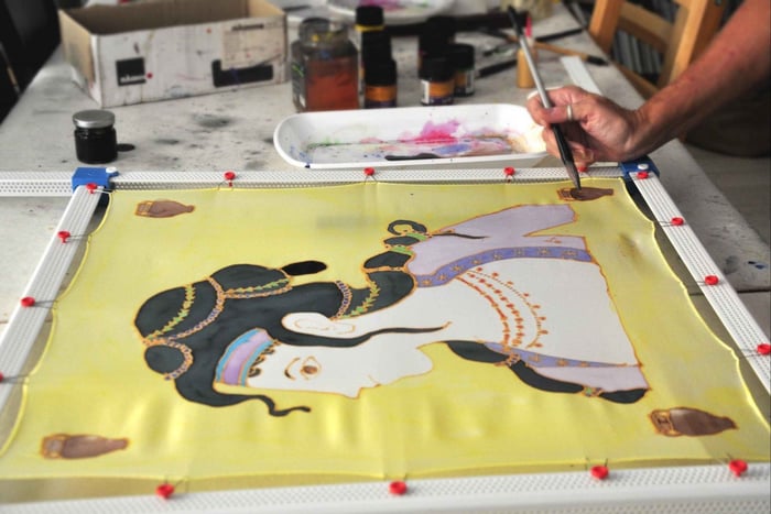 Athens: Create your own Greek Silk Scarf Souvenirs