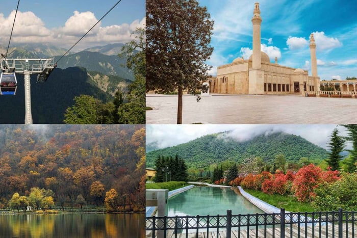 Baku-Gabala-Shamakhi-Tufandag -Nohur lake - Lavender fields