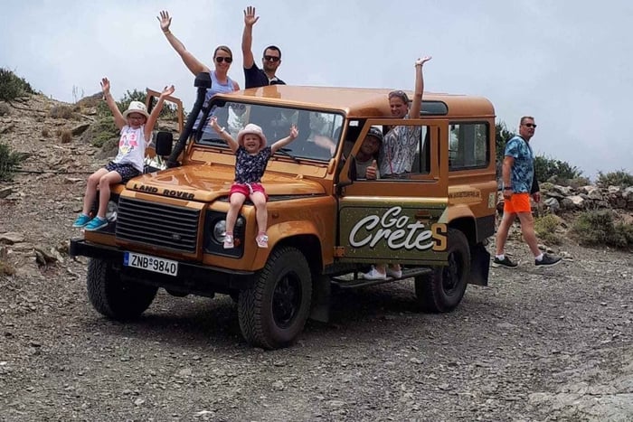 Crete: Jeep Safari Wine & Olive Oil testing Shepherd's House
