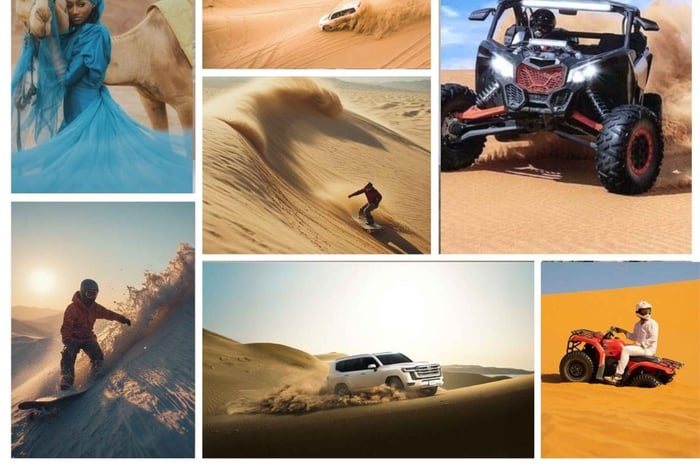 Doha: Guided Desert Safari Tour with Pickup & Drop Service