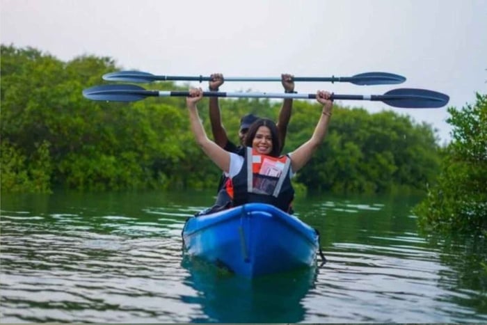 Doha: Mangrove Forest Guided Eco Tour with kayaking