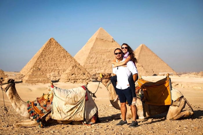 Hurghada: Pyramiderna i Giza, Sfinxen och Egyptiska museet – dagsutflykt