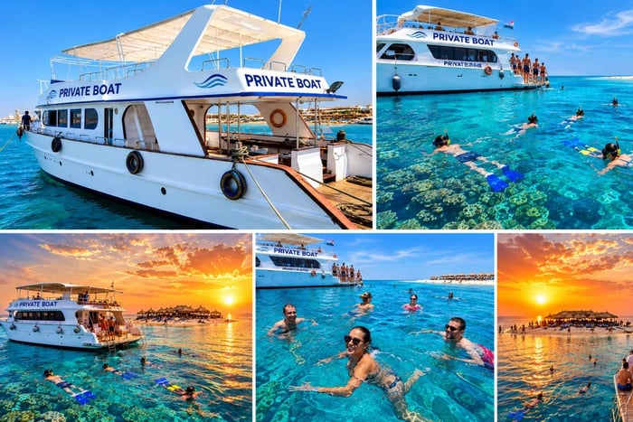 Hurghada: Private Luxury Yacht Experience Lunch & Snorkeling