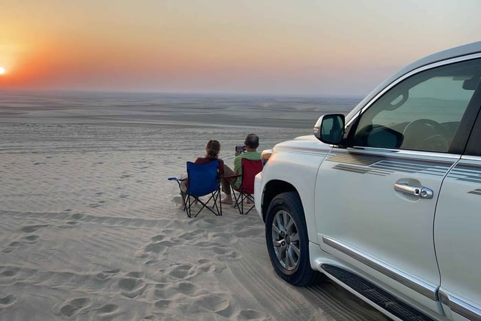 Qatar Desert Safari, Dune Bashing & Full Meal in Desert Camp