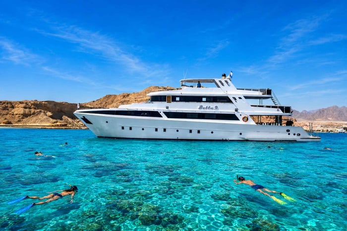 Sharm : Croisière de plongée en apnée avec déjeuner international