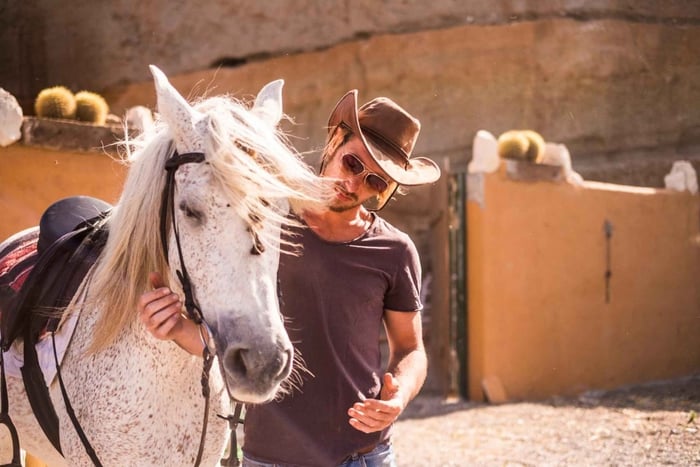 Wadi Rum: Horseback Ride to Khazali Canyon & Sand Dune