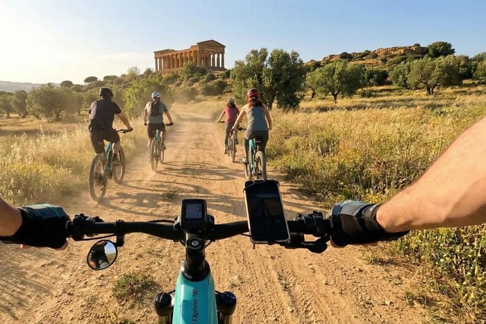 E-Bike & Food Experience at the Valley of the Temples: History, Nature and Traditions