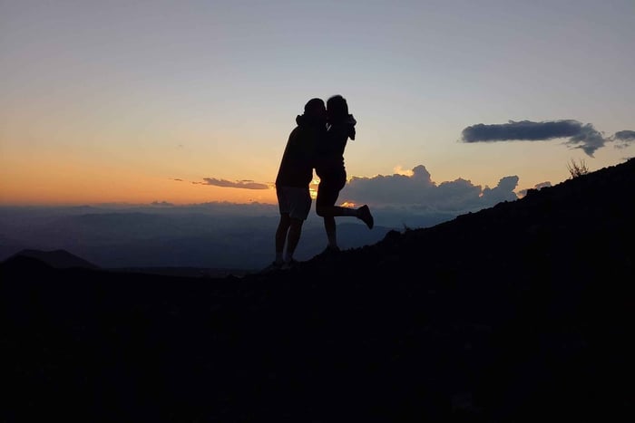 ETNA SUNSET: GUIDED TOUR OF ETNA WITH PICKUP FROM CATANIA