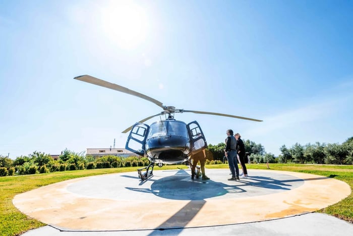 Fiumefreddo: Gruppeflyvning i helikopter over vulkanen Etna