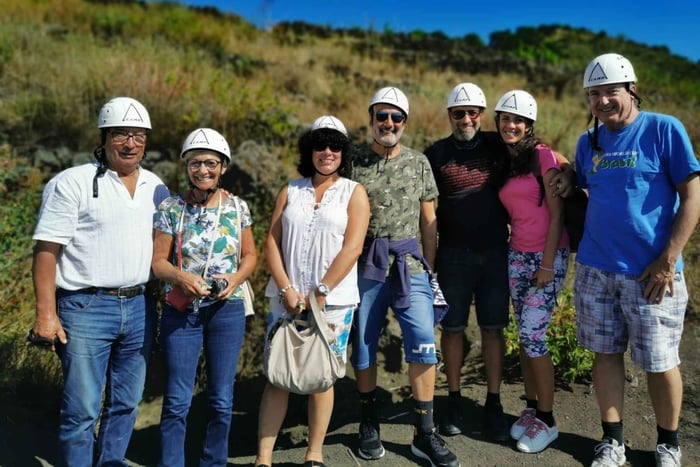 Från Catania: Dagsutflykt till Etna och Taormina