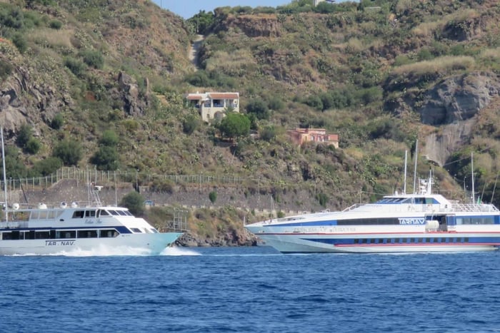 From Milazzo: Lipari, Panarea, and Stromboli Boat Trip