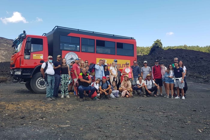 From Taormina/Naxos: Mount Etna Tour with Pickup