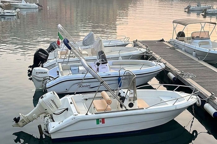 Letojanni: Boat Rental without a License to Discover the Sea of Taormina
