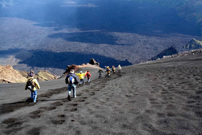 Etna: Trekking tot 3.000 m, ophalen in Catania en dronevideo vanaf de topbasis