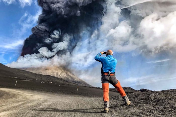 Monte Etna: Trekking a 3000m con funivia e jeep