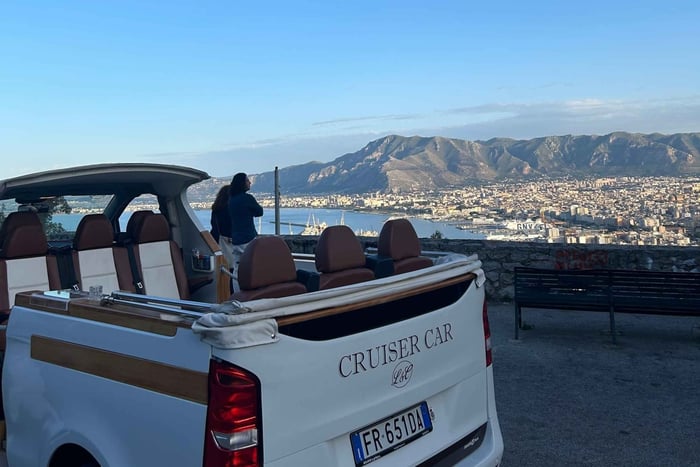 Palermo: CruiserCar Tour of Old Town, Monreale & More