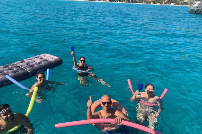 Palermo: half-day shared boat tour with snorkeling and snack